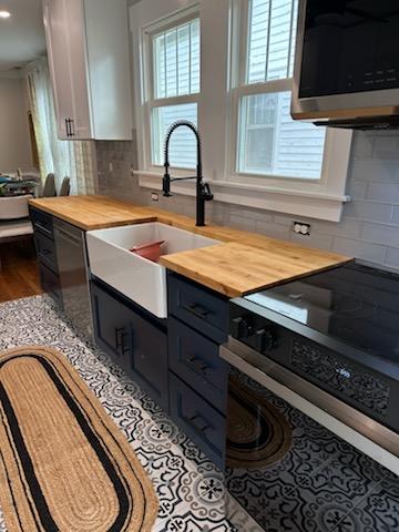 Kitchen remodel project in Wilmington NC by BlueWater Services