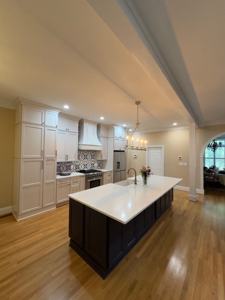 Custom Kitchen remodel by BlueWater Services